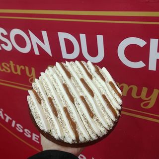 Tarte vanille et caramel 