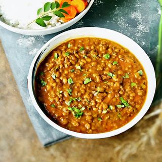 GREEN GRAMS CURRY(Served with either rice,chapati ugali)