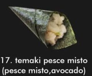 Temaki pesce misto