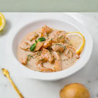 Креветка у вершковому соусі (200г)