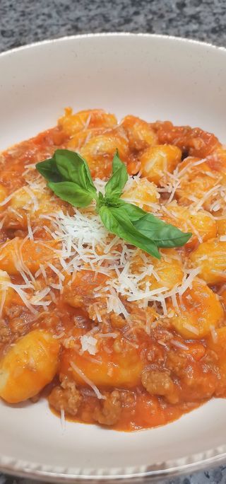 Ньоки с телешко рагу