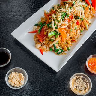 Fried Rice With Chicken And Pineapple