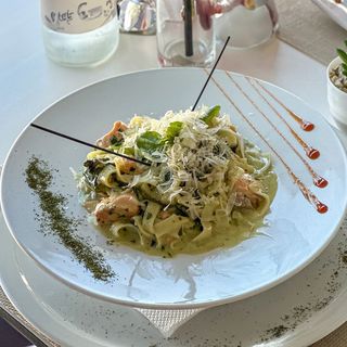 TAGLIATELLE SAUMON AUX EPINARDS