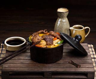 Ուդոն հորթի մսով