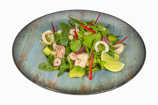 Морски Дарове със Салатен  Хрупкав Микс (400г)