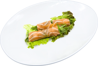 604-Involtini salmon e rucola - 2 pezzi