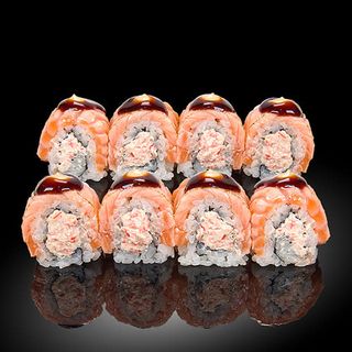 Урамаки Филаделфия ичибан рол (8 бр - 270 гр)