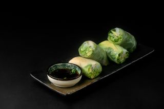 სპრინგროლი კრევეტით