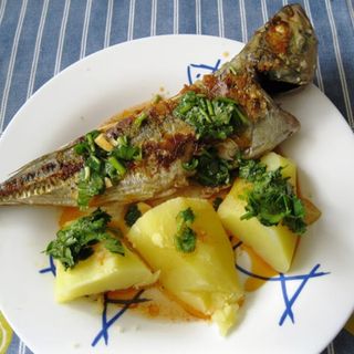 Carapau Frito (1 dose para 2 pessoas)