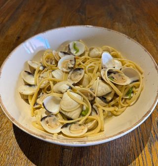 Linguine con vongole