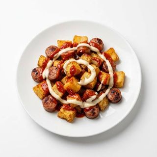Patatas bravas o alioli