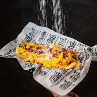 Patatas cheese-bacon