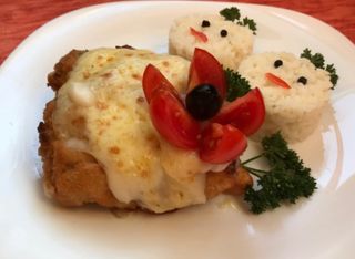 Пълнен свински медальон (350г)