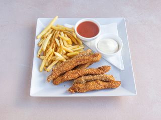 Pileći štapići sa susamom