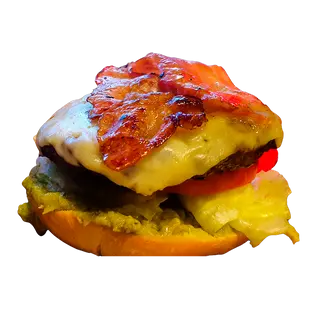 Hamburguesa de guacamole