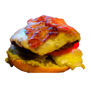 Hamburguesa de guacamole