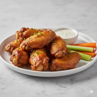 Menú Alitas De Pollo (10 Uds.)