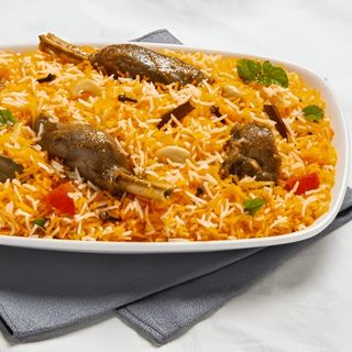 Mutton Biryani + Rasini Sauce