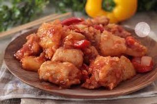 Maiale in salsa agrodolce