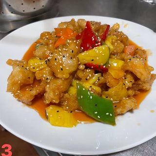 523 Pez Con Salsa Agridulce