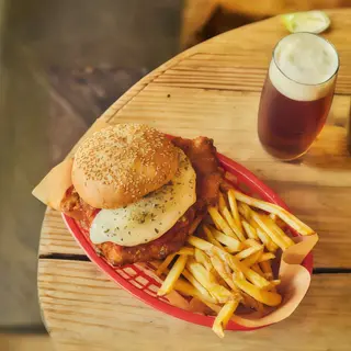 Burger de pollo