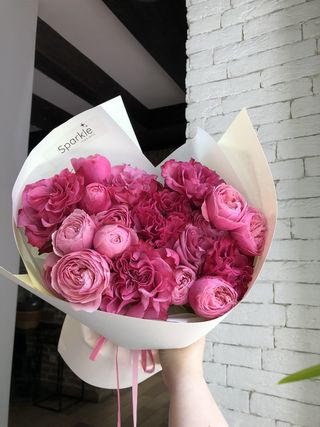 Букет "Рожева зефірка"