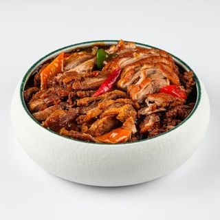 Piletina s indijskim oraščićima i riža