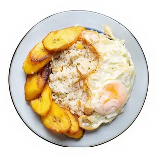 arroz a la cubana
