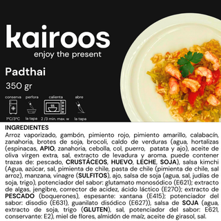 Padthai de gambas (350 gr)