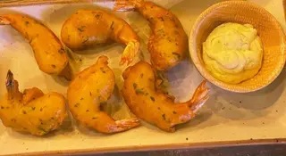 Gamba rebozada 