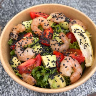 XL салат з креветками