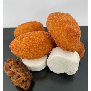 6 Croquetas de Queso cabra y cebolla sin gluten 