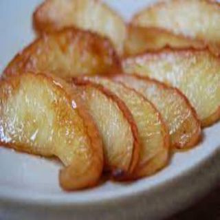 Manzana frita
