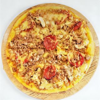 Pizza Large Américaine + Boisson au choix