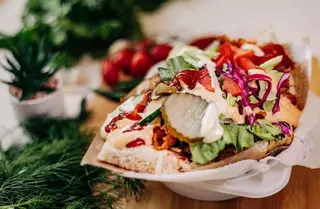 Kebab w bułke