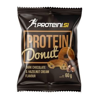 Proteini.si protein donut novo 60 gr dark  Chocolate & hazelnut cream