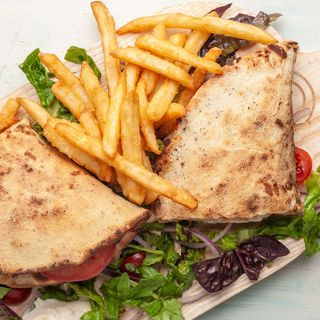 Makloub Jambon + Frite