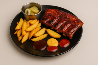 Scarita de porc cu garnitura 800g