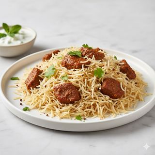 Arroz Basmati Con Carne