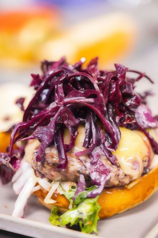 Hamburguesa Vegetariana Mexicana