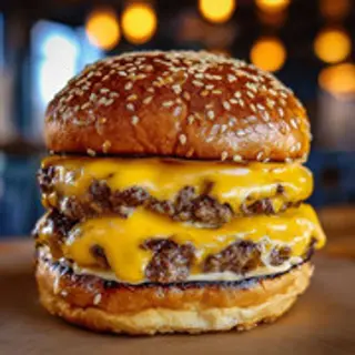 Burger Double Cheese
