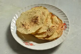 Papadums Spicy
