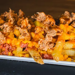 PATATAS PULLED BBQ