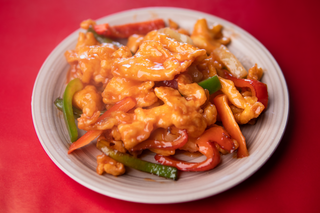 44-Pollo in salsa agrodolce