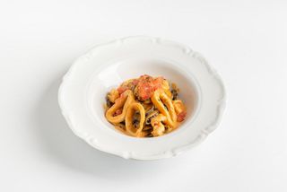 С морепродуктами