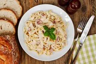 Tagliatelle salmone