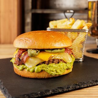 Hamburguesa The Mexican