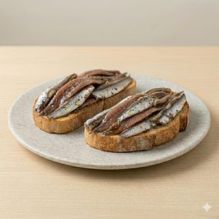Pa amb oli de anchoas (2 uds.)