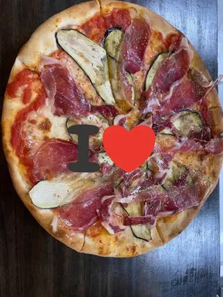 Pizza Berenjena Ibérico (33 cm)