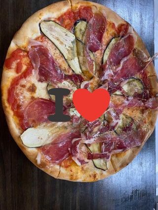Pizza Berenjena Ibérico (33 cm)